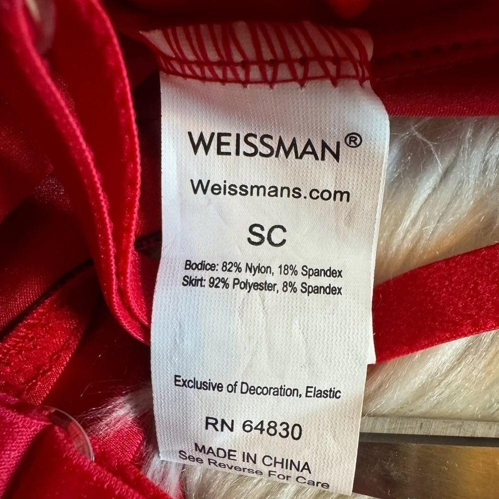 Weissman Studio Exclusive Confetti dance dress with sequin vest & scrunchie